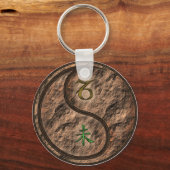 Steinbock und Erdziege Schlüsselanhänger (Rückseite)