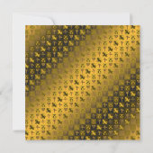 Steinbock und Holzpferd Karte (Rückseite)