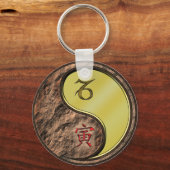 Steinbock und Tiger Schlüsselanhänger (Vorderseite)