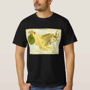 Steinbock Vintage Constellation, Urania's Spiegel T-Shirt