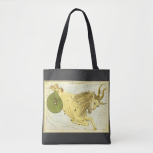 Steinbock Vintage-Konstellation, Uranias Spiegel Tasche