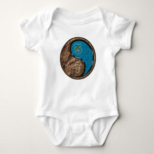Steinbock & Wasser-Ratte Baby Strampler