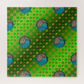 Steinbock & Wasser Ziege Puzzle (Horizontal)
