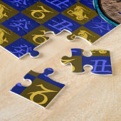 Steinbock & Wasserbüffel Puzzle (Seite)