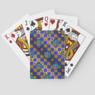 Steinbock & Wasserbüffel Spielkarten