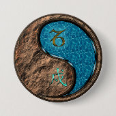 Steinbock & Wasserhund Button (Vorderseite)