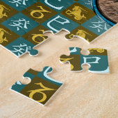 Steinbock & Wasserschlange Puzzle (Seite)