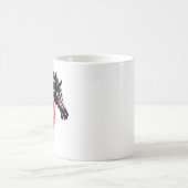 Steinbock x Jahr des Pferdes 2026 Kaffeetasse (Mittel)