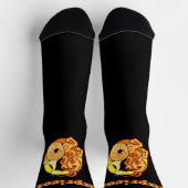 Steinbock-Zeichen Socken (Oben)