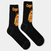 Steinbock-Zeichen Socken (Rechts)