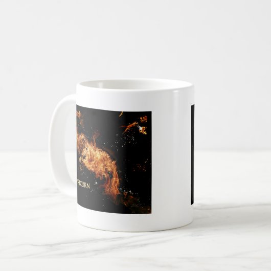 Steinbock-Ziege-Tasse Kaffeetasse (Vorderseite Links)