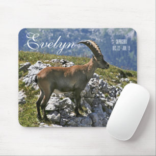 Steinbock-Ziegen-Sternzeichen Mousepad