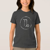 Steinbock, Zodiac, Horoskop, Astrologie Tri-Blend Shirt (Vorderseite)