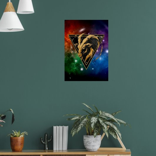 Steinbock Zodiaque Geschenk Astrologie Poster (Wohnzimmer 1)