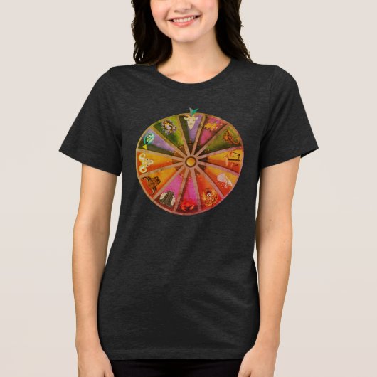 Steinbock zum Sieg Tri-Blend Shirt (Vorderseite)