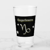 Steinbocksymbol Glas (Vorderseite)