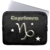 Steinbocksymbol Laptopschutzhülle (Vorderseite)