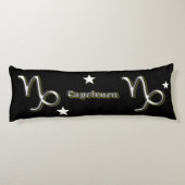 Steinbocksymbol Seitenschläferkissen (Rückseite)