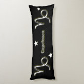 Steinbocksymbol Seitenschläferkissen (Rückseite (Vertikal))