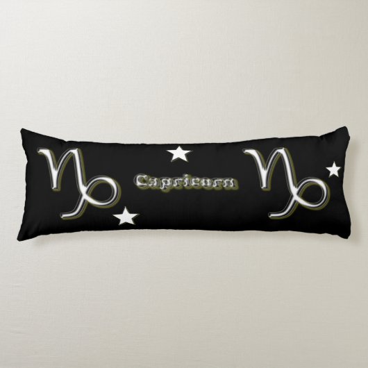 Steinbocksymbol Seitenschläferkissen (Vorderseite)