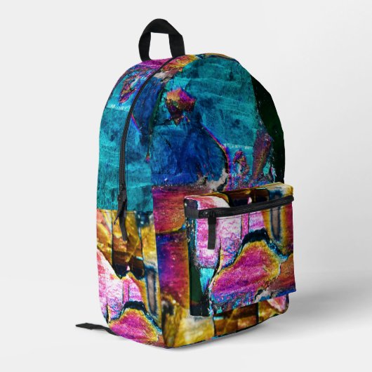 Steinbögen Bedruckter Rucksack (Rückseitige Ecke links)
