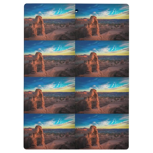 Steinbogen Klemmbrett (Rückseite)