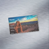 Steinbogen Magnetische Visitenkarte (Beispiel)