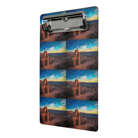 Steinbogen Mini Klemmbrett (Gewinkelt2)