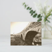 Steinbogenbrücke Postkarte (Stehend Vorderseite)