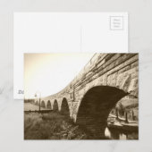 Steinbogenbrücke Postkarte (Vorne/Hinten)