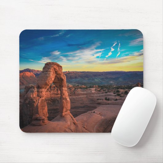 Steinbogenlandschaft Mousepad (Mit Mouse)