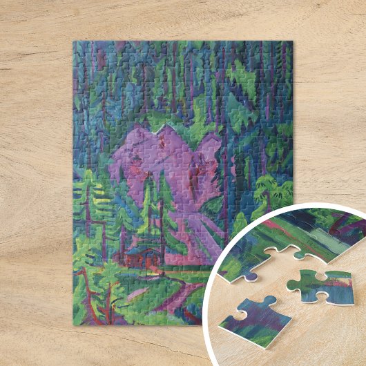 Steinbruch bei Wildboden | Ernst Ludwig Kirchner Puzzle