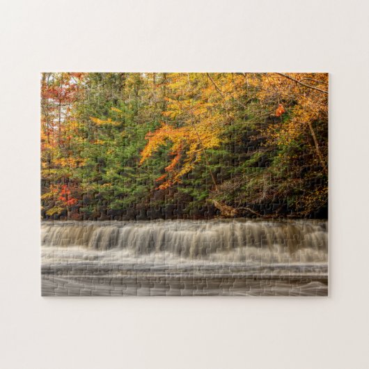 Steinbruch im Herbst Puzzle (Horizontal)