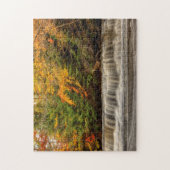 Steinbruch im Herbst Puzzle (Vertikal)