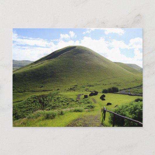 Steinbruch Puna Pau auf der Osterinsel Postkarte (Vorderseite)