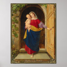 Steinbrück Madonna in der Werkstatttür 1833
