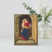 Steinbrück Madonna in der Werkstatttür CC1217 Postkarte (Stehend Vorderseite)
