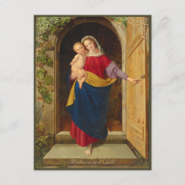 Steinbrück Madonna in der Werkstatttür CC1217 Postkarte