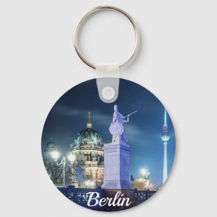 Steinbrücke bei der Berliner Kathedrale in Deutsch Schlüsselanhänger