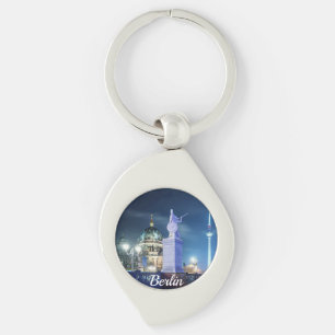 Steinbrücke bei der Berliner Kathedrale in Deutsch Schlüsselanhänger