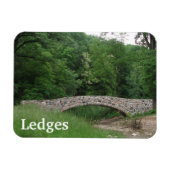 Steinbrücke, Ledges Staat Park, Iowa Magnet (Horizontal)