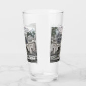 Steinbrunnen in Prag Glas (Rechts)