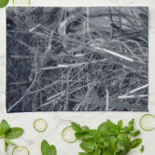 Steinbuddhahauptküchen-Teetuch Küchentuch (Gefaltet)