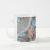 Steinbunt-Steinkies, natürliche Textur Mattglastasse (Links)