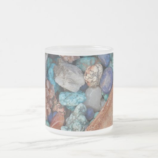 Steinbunt-Steinkies, natürliche Textur Mattglastasse (Mittel)