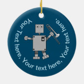 Steinbutt Keramik Ornament (Hinten)