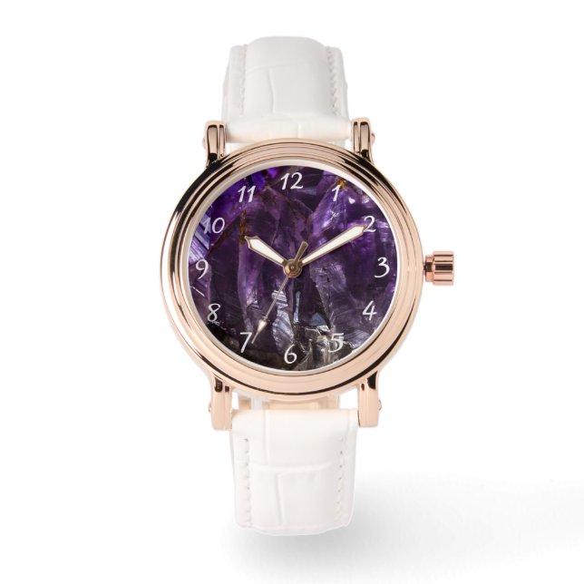 Steindesign Armbanduhr (Vorderseite)