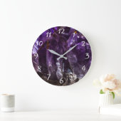 Steindesign Große Wanduhr (Zuhause)