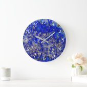 Steindesign Große Wanduhr (Zuhause)
