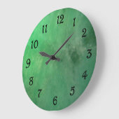 Steindesign Große Wanduhr (Winkel)